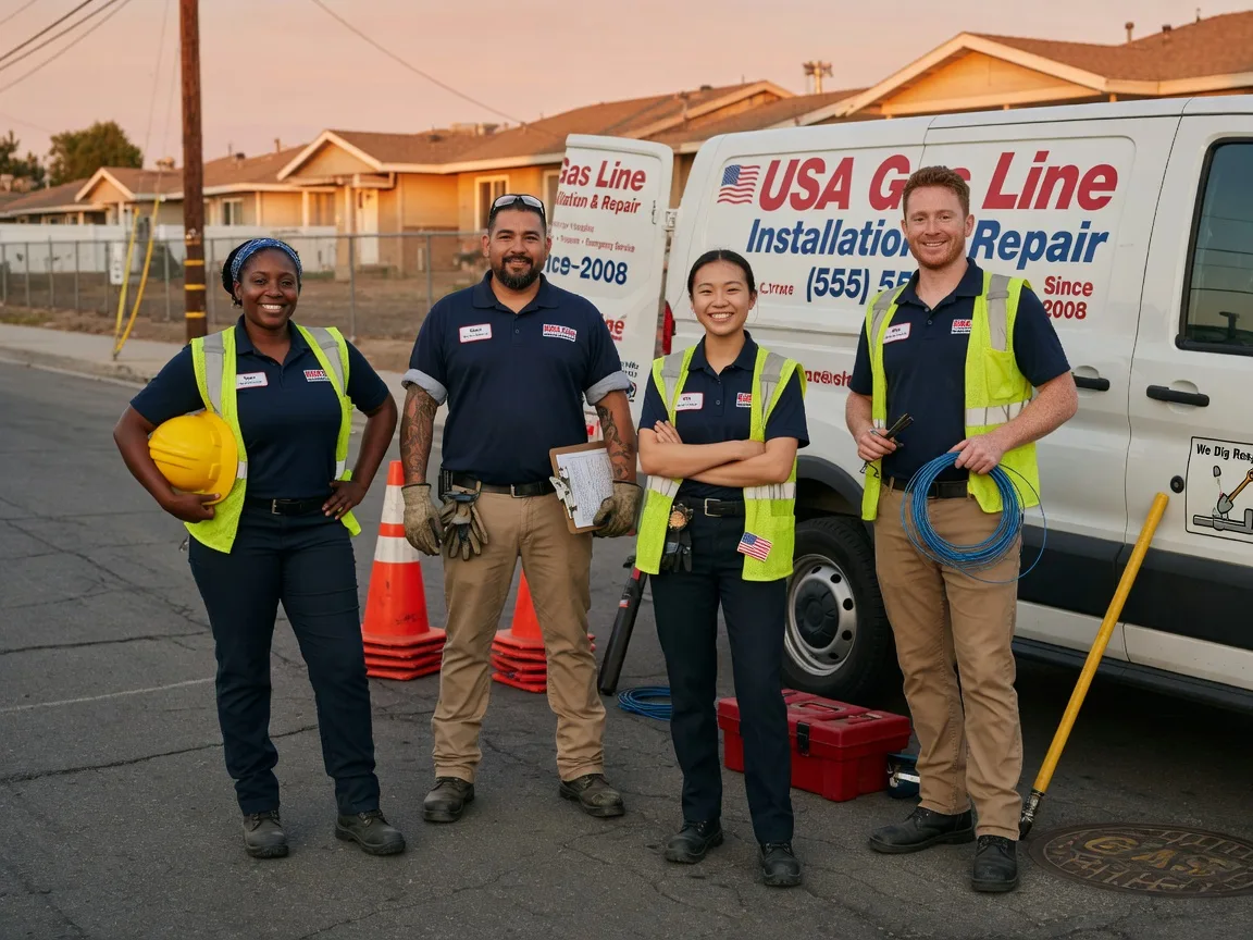 Gas Line Installation company in Afton, IA